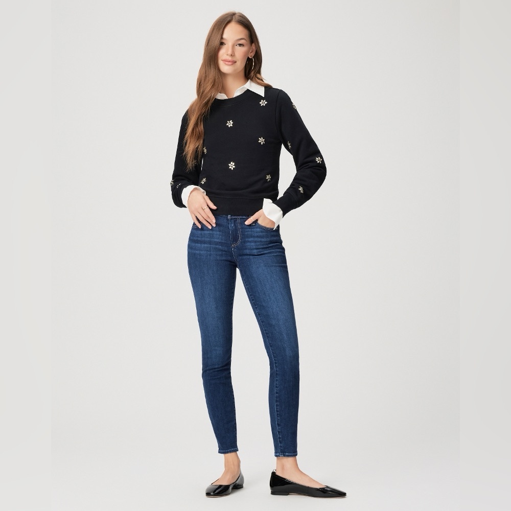 Paige Women's Verdugo Ankle  Medium Wash Size 27